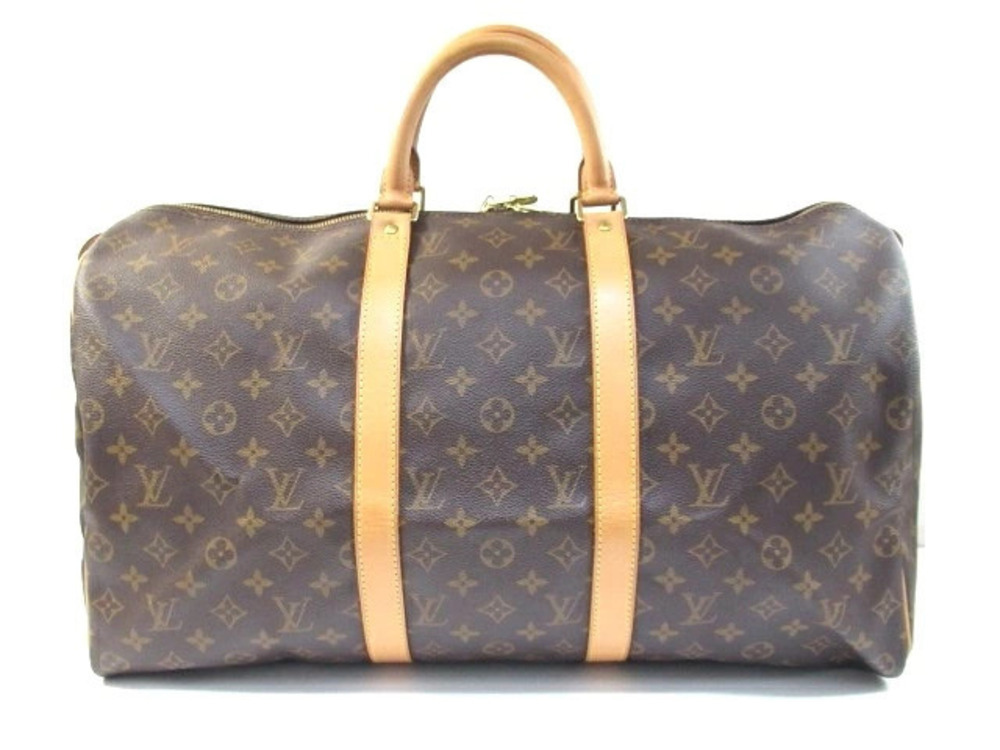 LOUIS VUITTON Bag Keepall Boston Monogram